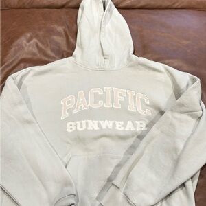 PacSun women’s Cream Hoodie Sweater